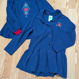 Vintage Girls Long Sleeve Tops 6/7